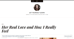 Desktop Screenshot of letyourselflearn.com